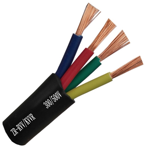 齐鲁电缆 铜芯聚氯乙烯绝缘聚氯乙烯护套软电线