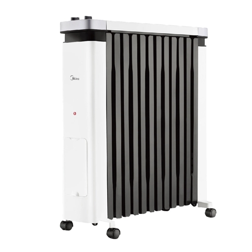 美的Midea 取暖器 NY2212-18C 12片电热油汀 三档调温 功率2200W 立